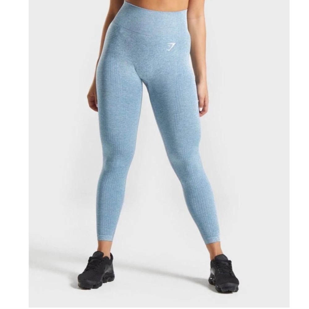 Gymshark Vital Seamless Leggings Marl Blue